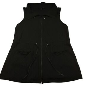 Lafayette 148 New York‎ Black Sleeveless Zipper Dress M
